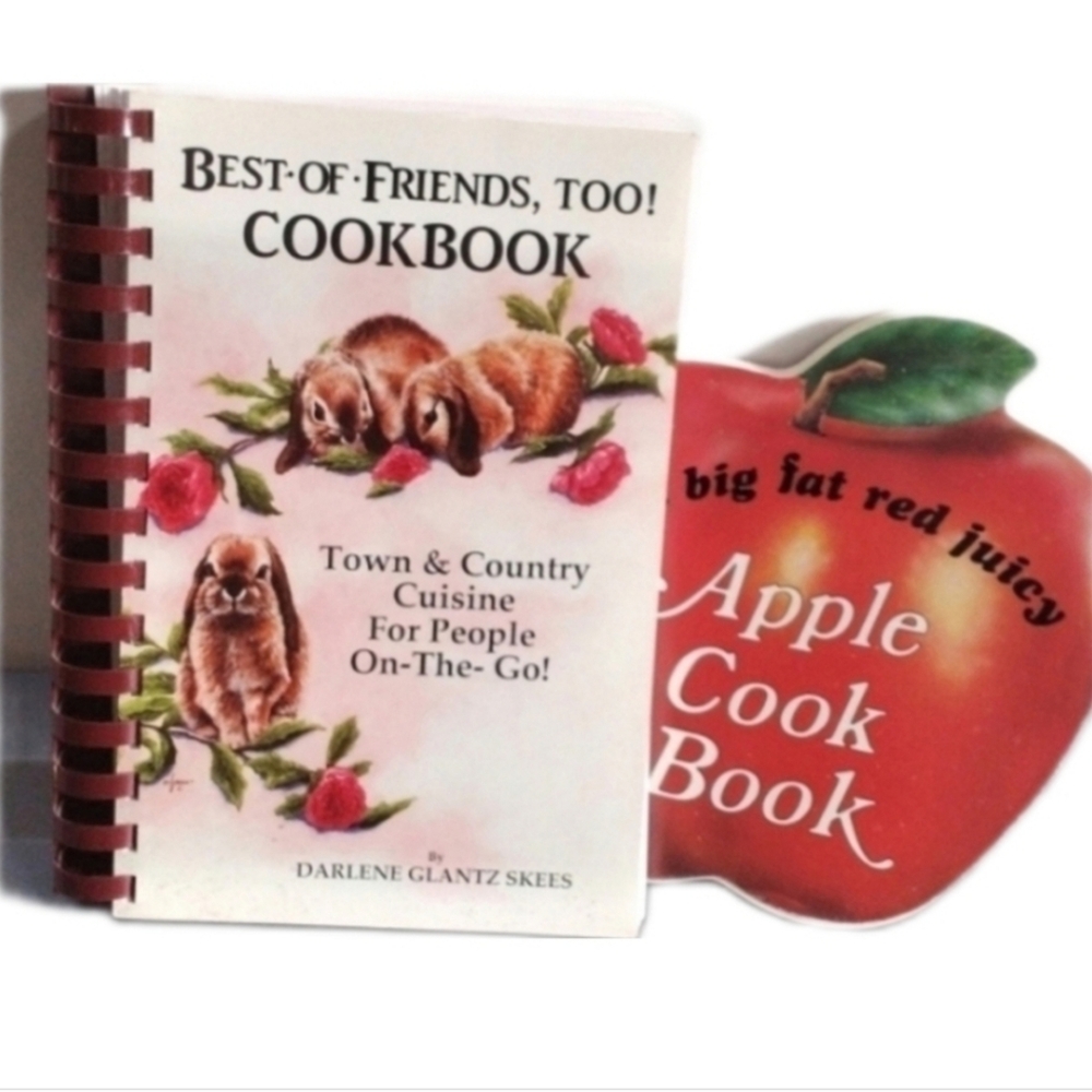 Cottage Fairy Kitchen Adorable Little Set Of Vintage Cookbooks!  80s & 90s